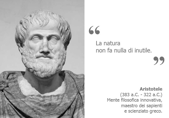 Aristotele-La natura non fa nulla di inutile-Biosicurezza-Unitec-Manifesto-Spunti di riflessione