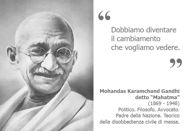 Mahatma Gandhi - Biosicurezza