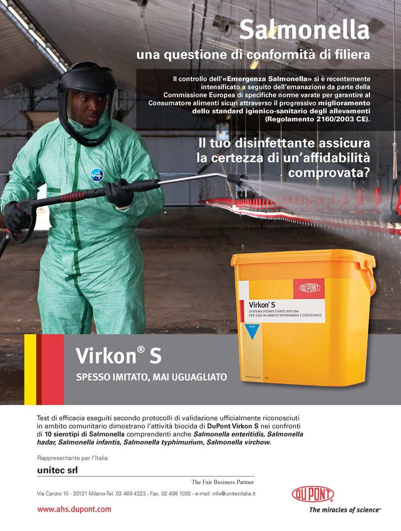 Salmonella una questione di conformità di filiera