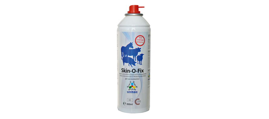 Skin-O-Fix: Spray barriera bifasico traspirante e idroresistente
