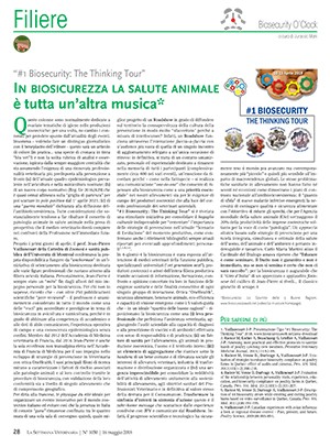 In biosicurezza la salute animale è tutta un'altra musica