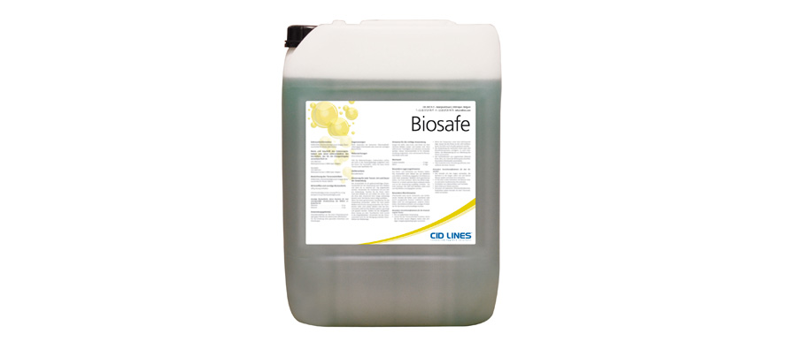 Biosafe: Detergente per automezzi a pH alcalino, qualità “Food Grade” e certificazione di non corrosività