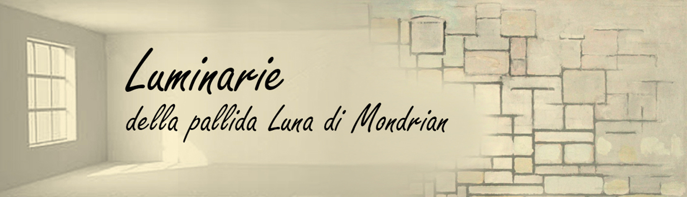 Luminarie della pallida Luna di Mondrian