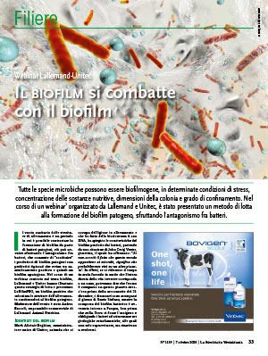 Il biofilm si combatte con il biofilm