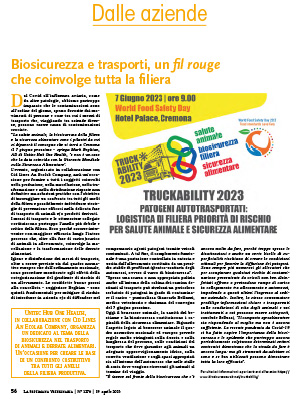 Biosicurezza e trasporti, un fil rouge che coinvolge tutta la filiera