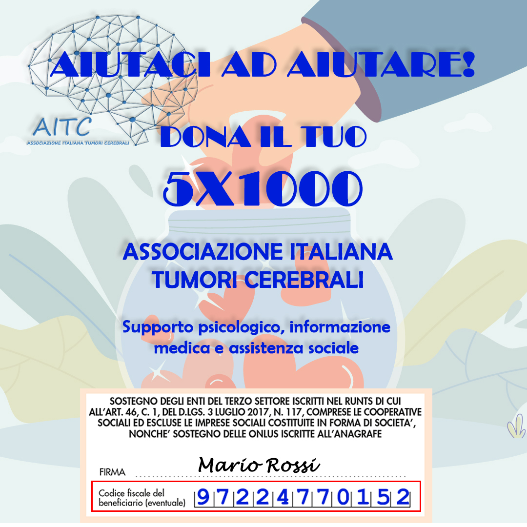 5x1000 Associazione Italiana Tumori Cerebrali