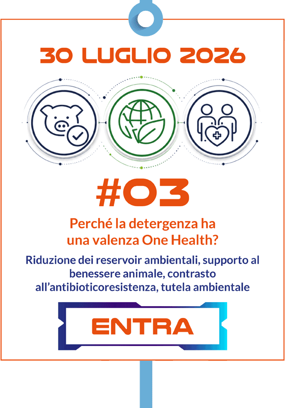 Riduzione dei reservoir ambientali, supporto al benessere animale, contrasto all’antibioticoresistenza, tutela ambientale Riduzione dei reservoir ambientali, supporto al benessere animale, contrasto all’antibioticoresistenza, tutela ambientale